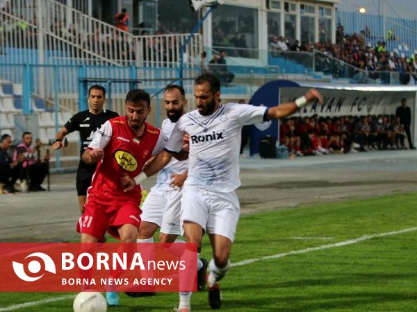 دیدار تیم های فوتبال پرسپولیس _ ملوان