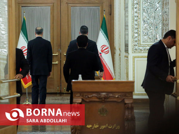 نشست خبری وزیر امور خارجه