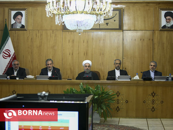 آخرین جلسه هیات دولت در سال 1394