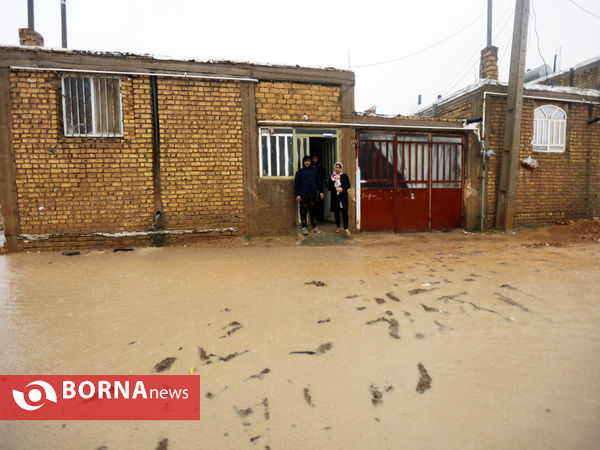 روستاهای اطراف شیراز روی آب