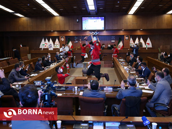 مراسم اختتامیه نخستین لیگ تندرستی ایران