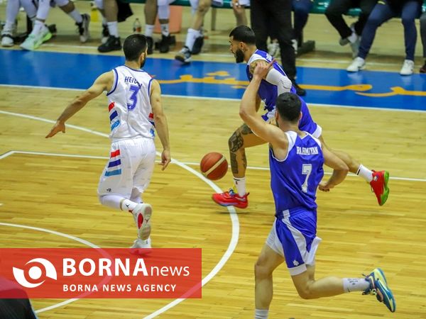 دیدار تیم های بسکتبال نبوغ -  نفت