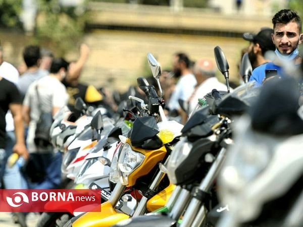 همایش  موتوسواران حرفه ایی- غرب تهران