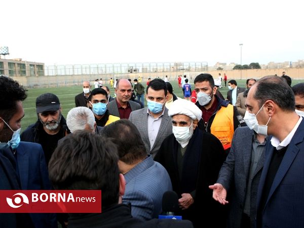 بازدید وزیر ورزش و جوانان از اماکن ورزشی شهرستان اسلامشهر