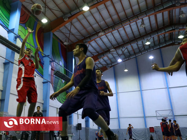 مسابقات مینی بسکتبال محلات تهران