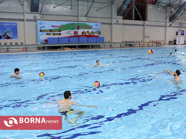 تمرین تیم ملی واترپلو