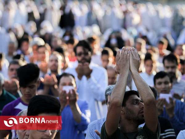 نماز عید فطر - امام زادگان پنج تن "علیهما السلام " لویزان