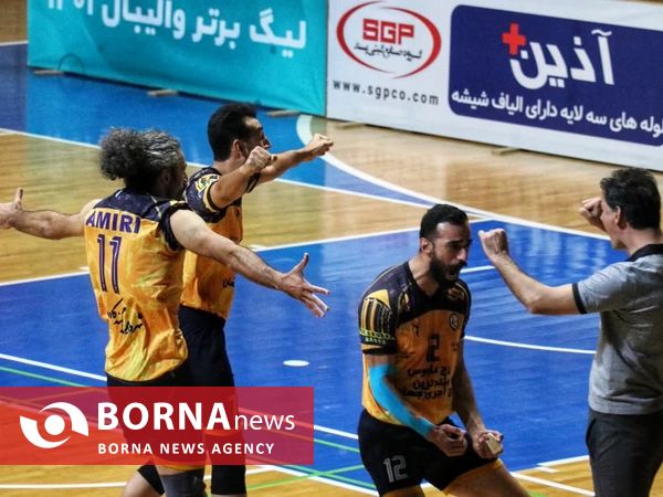 هفته هشتم لیگ برتر والیبال؛دیدار تیم‌های گیتی پسند و شهرداری گنبد