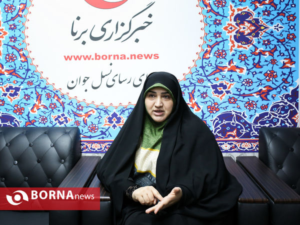 حضور سمیه رفیعی در خبرگزاری برنا