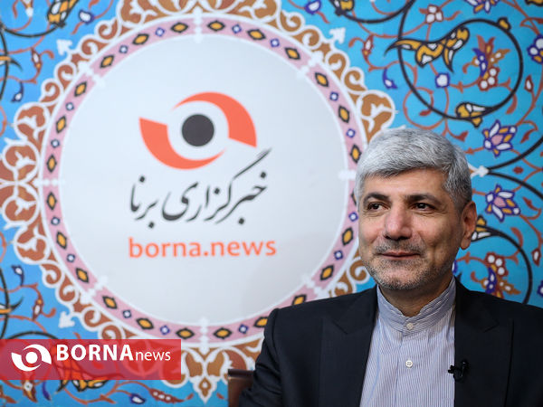 حضور رامین مهمان‌پرست در خبرگزاری برنا