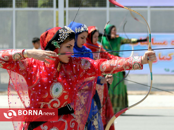 دومین دوره مسابقات تیراندازی با کمان سنتی در شیراز