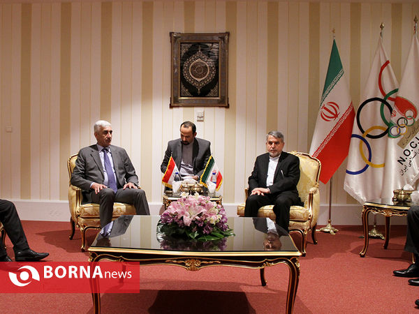 دیدار وزیر جوانان و ورزش عراق با صالحی امیری