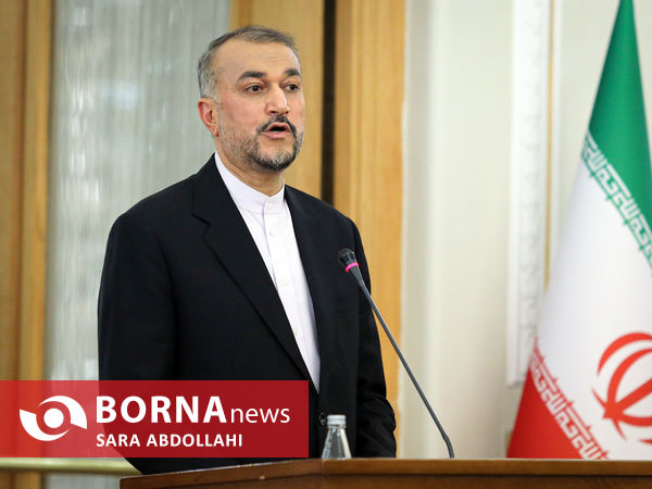 نشست خبری وزیر امور خارجه