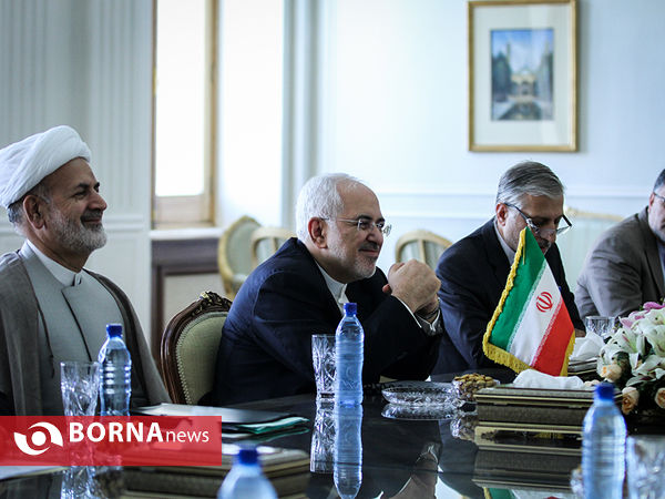 دیدار ظریف و بن علوی وزیر خارجه عمان