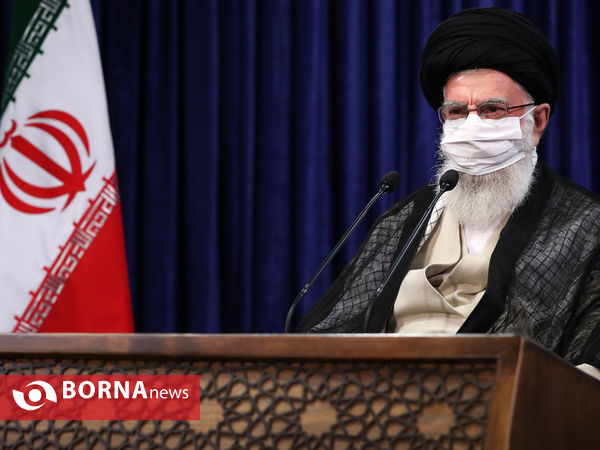 ارتباط تصویری رهبر انقلاب با جلسه هیئت دولت
