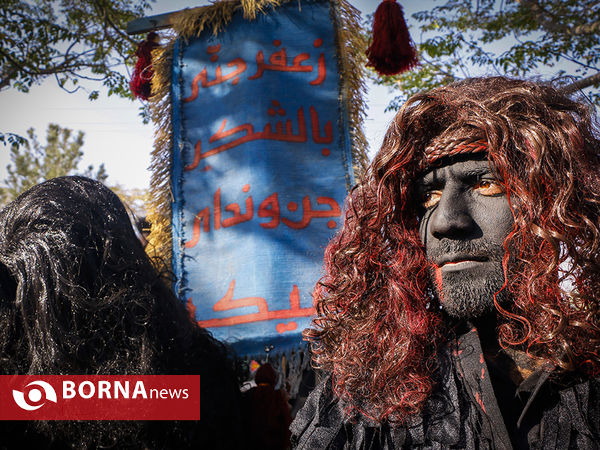 تعزیه کاروان ورود به کربلا در نوش آباد کاشان