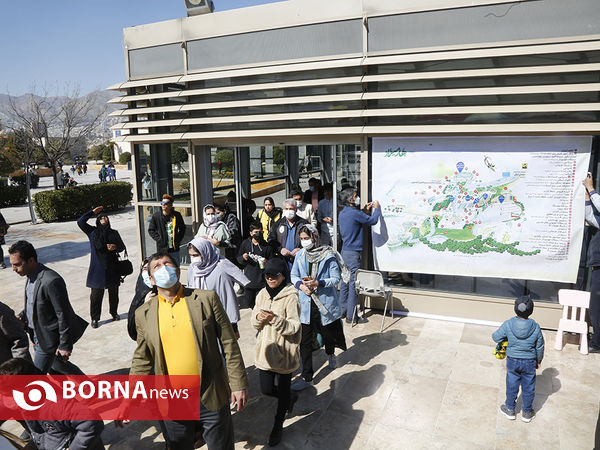 بازدید نوروزی مسافرین از برج میلاد