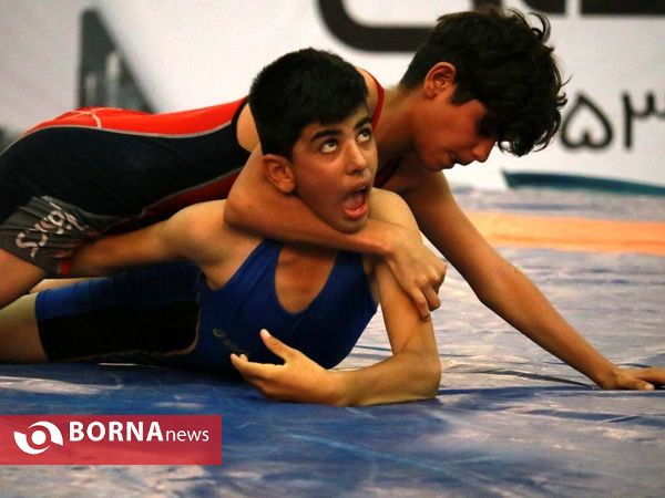 مرحله گروهی رقابت های کشتی خردسالان کشور گروه چهار- آبادان