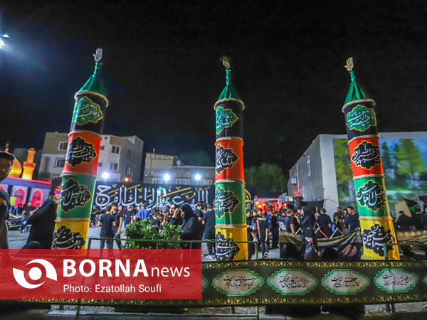  سوگواری شب هشتم محرم