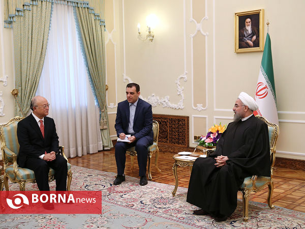 دیدار مدیرکل آژانس بین المللی انرژی اتمی با ریاست جمهوری