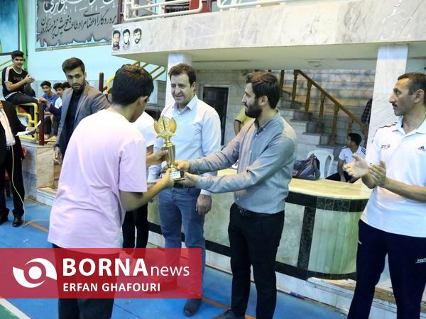 مسابقات والیبال بسیج رده نونهالان در ساری