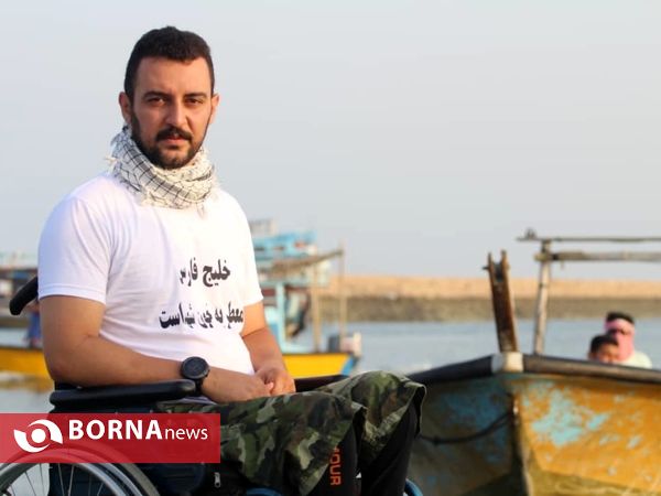 حضور دو شناگر کرمانی درنوزدهمین دوره شنای جانبازان در خلیج فارس