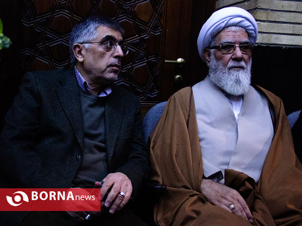 مجلس ترحیم برادر همسر مرحوم خاتمی