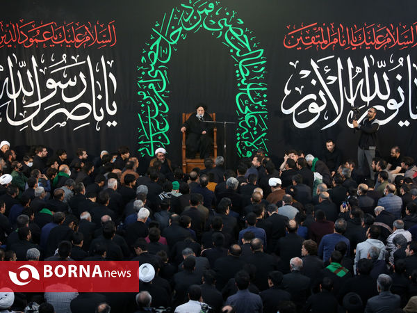 دسته عزای شهادت حضرت علی(ع) در شهر مشهد