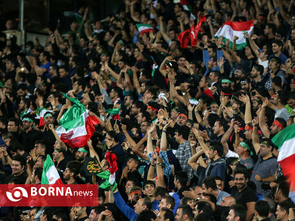 در حاشیه دیدار تیمهای  فوتبال ایران - کره جنوبی