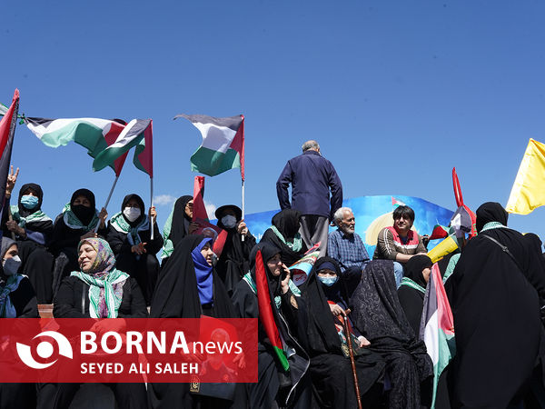راهپیمایی روز جهانی قدس در تهران