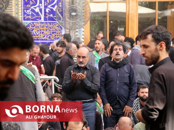 ازدحام زائران حسيني در نجف اشرف در آستانه اربعين