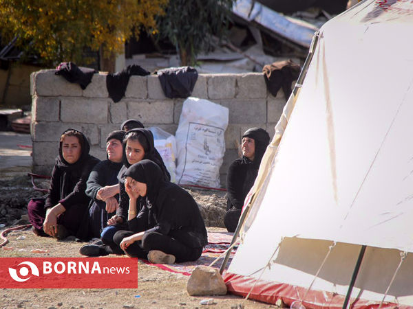 روستای بزميران در پنجمین روز بعد از زلزله