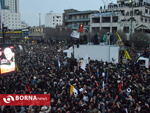 وداع تاریخی مشهدی ها با سردار صلح و امنیت