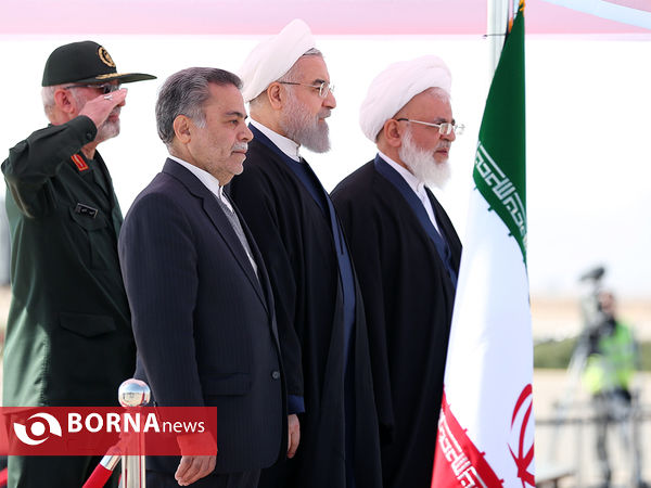 ورود رئیس جمهوری به یزد