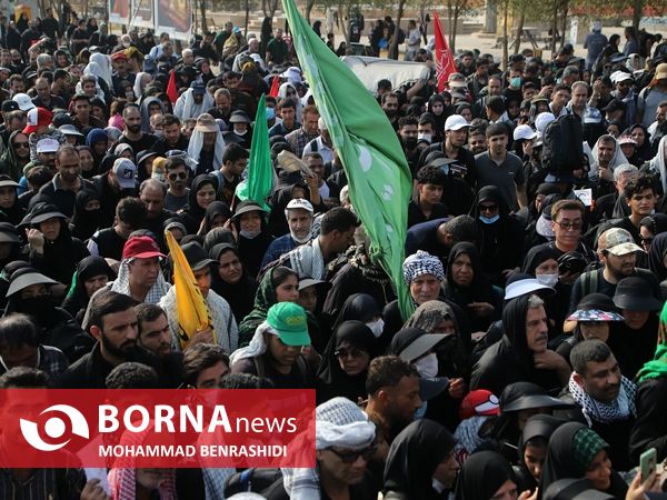 دلدادگان حسینی مرز شلمچه