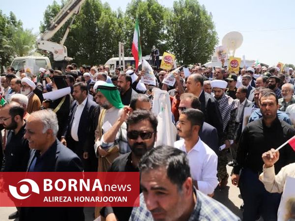 راهپیمایی روز جهانی قدس در خرمشهر