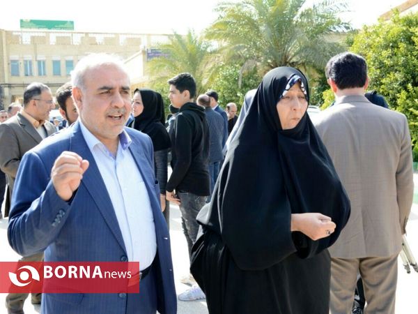 روسای فدراسیون‌ها ورزشی در نقاط صفر مرزی قصرشیرین