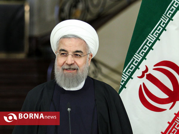 نشست خبری رئیس جمهور ایران و سوئیس