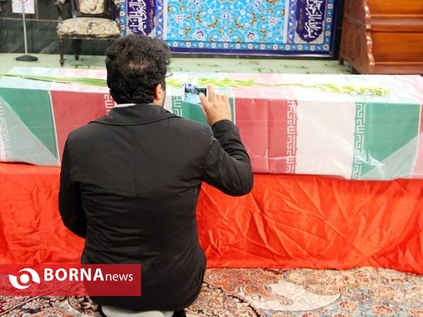 استقبال از 11 شهید گمنام دفاع مقدس در شیراز