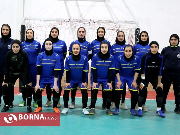 مسابقات فوتسال بانوان جام رمضان در ساری