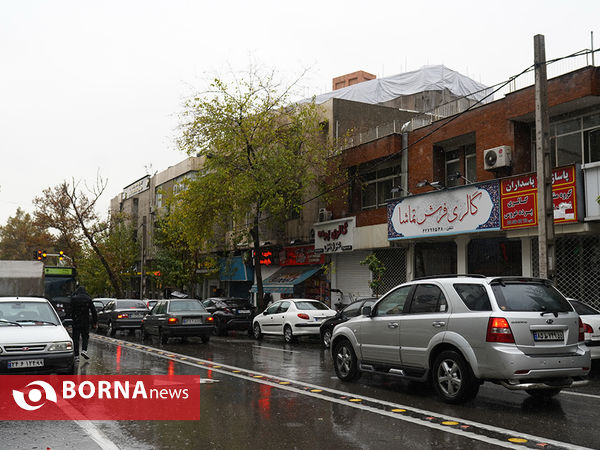 تعطیلی تهران در نخستین روز آذر ماه ( محله  پاسداران )