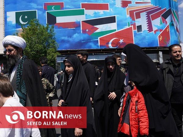 راهپیمایی روز جهانی قدس در تهران