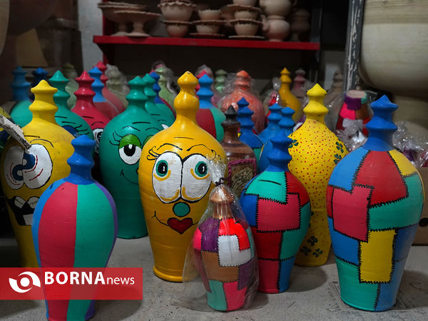 صنایع دستی سفال میبد