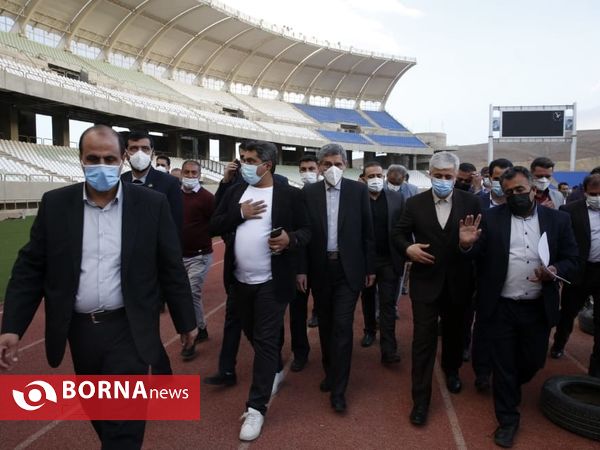 بازدید وزیر ورزش و جوانان از ورزشگاه پارس شیراز