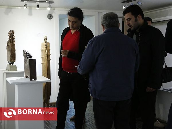 افتتاح نمایشگاه «اندر میانم پیچ پیچ»