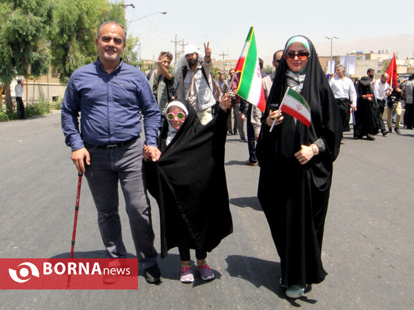 راهپیمایی روز قدس در شیراز