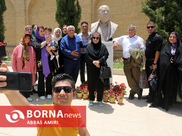 رونمایی از سردیس بزرگان صنایع دستی و هنرهای سنتی در شیراز