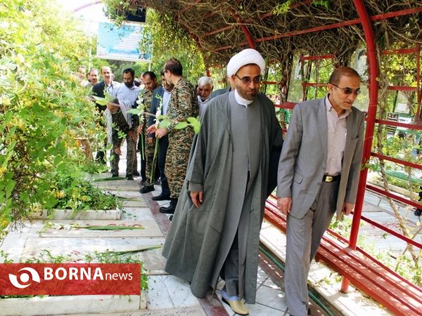 حضورفرمانده مرکز مقاومت بسیج بنیاد شهید و امور ایثارگران کشوردرشیراز