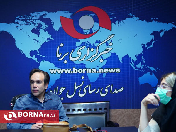 حضور عوامل فیلم خوشنام در خبرگزاری برنا