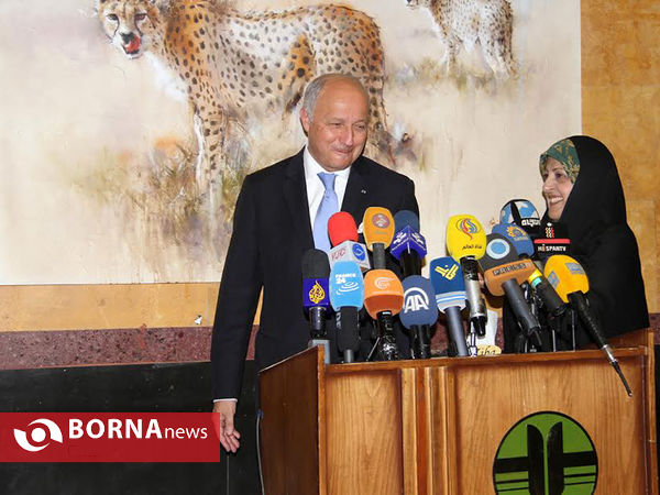 دیدار فابیوس و ظریف